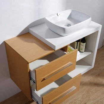 ML-1607 40 inch bathroom vanity cabinet Melamine view 3