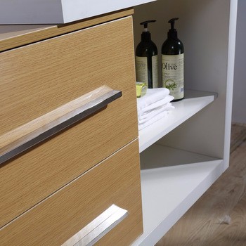 ML-1607 40 inch bathroom vanity cabinet Melamine view 4