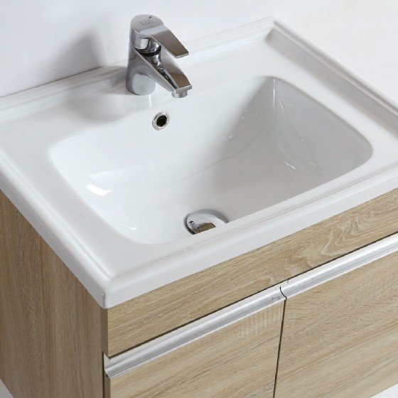 ML-1706 24 inch MDF bathroom vanity cabinet PVC Membrance view 2