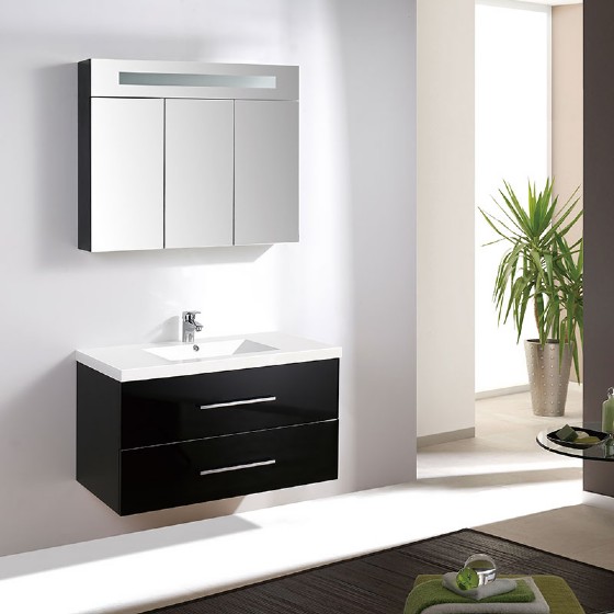 30 inch MDF bathroom vanity cabinet High glossy painting | FAME OEM Bathroom Vanity Manufacturer — FAME OEM bathroom vanity