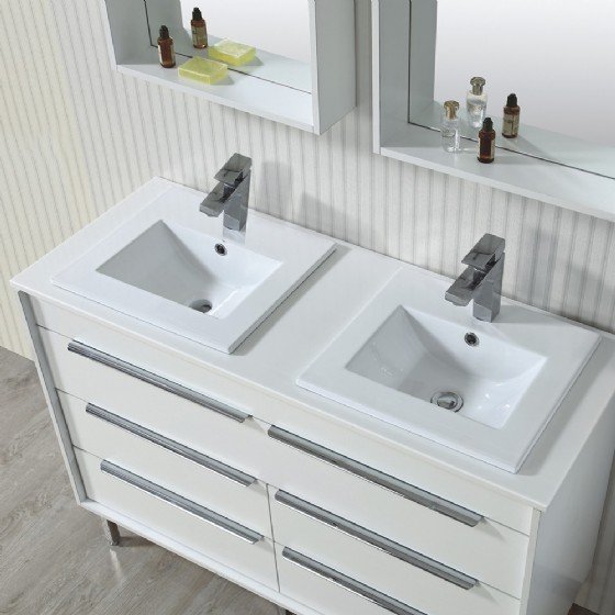 ML-1506 48 inch bathroom vanity Cabinet Melamine view 2