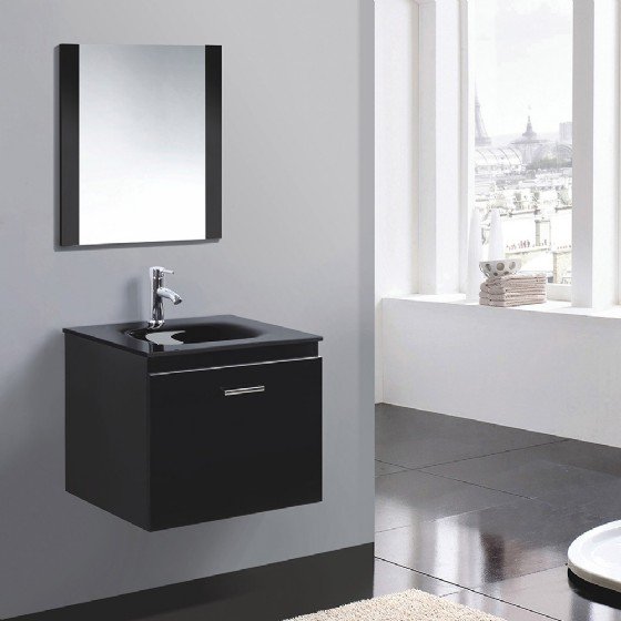 MF-1514 36 inch MDF bathroom cabinet with high glossy painting view 2