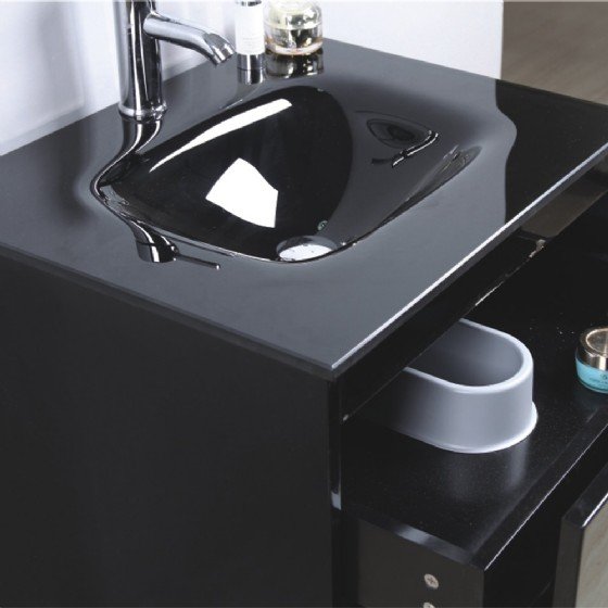 MF-1514 36 inch MDF bathroom cabinet with high glossy painting view 4