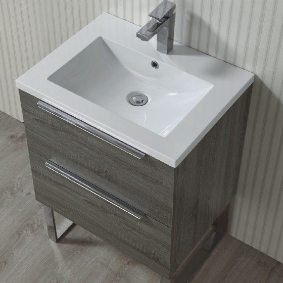 ML-1501 24 inch MDF bathroom cabinet with high glossy painting view 2