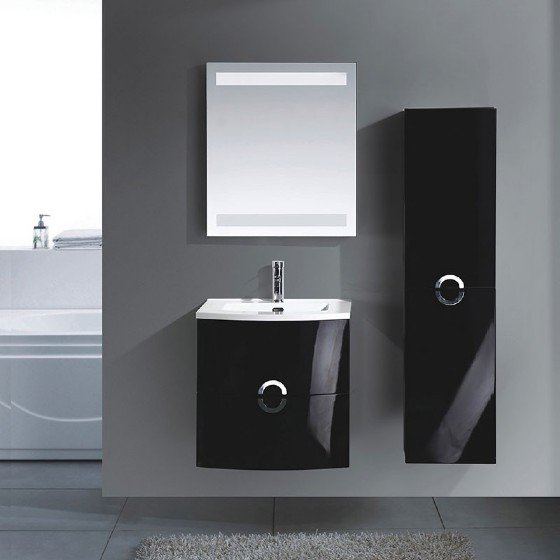 MF-1526 24 inch MDF bathroom cabinet with high glossy painting view 2