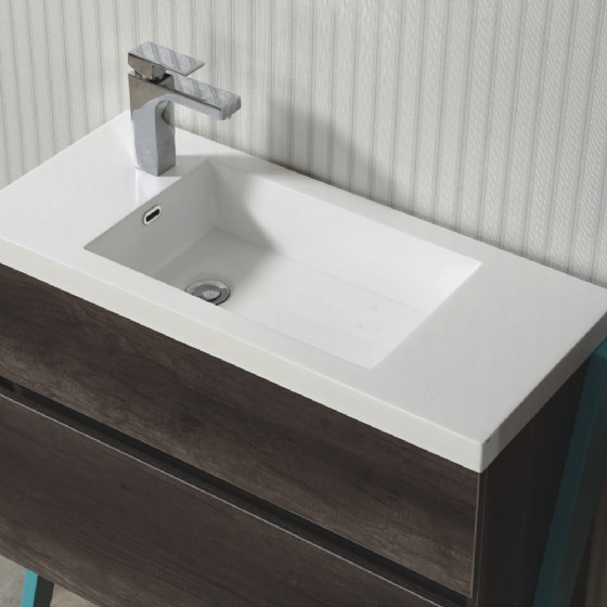 ML-1502 40 inch single bathroom vanity cabinet Melamine view 2
