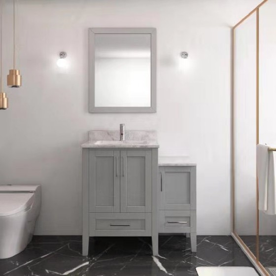MPYJ-56 Fame 24 Inch MDF Bathroom Vanities Single Sink Painting | FAME OEM Bathroom Vanity Manufacturer — FAME OEM bathroom vanity