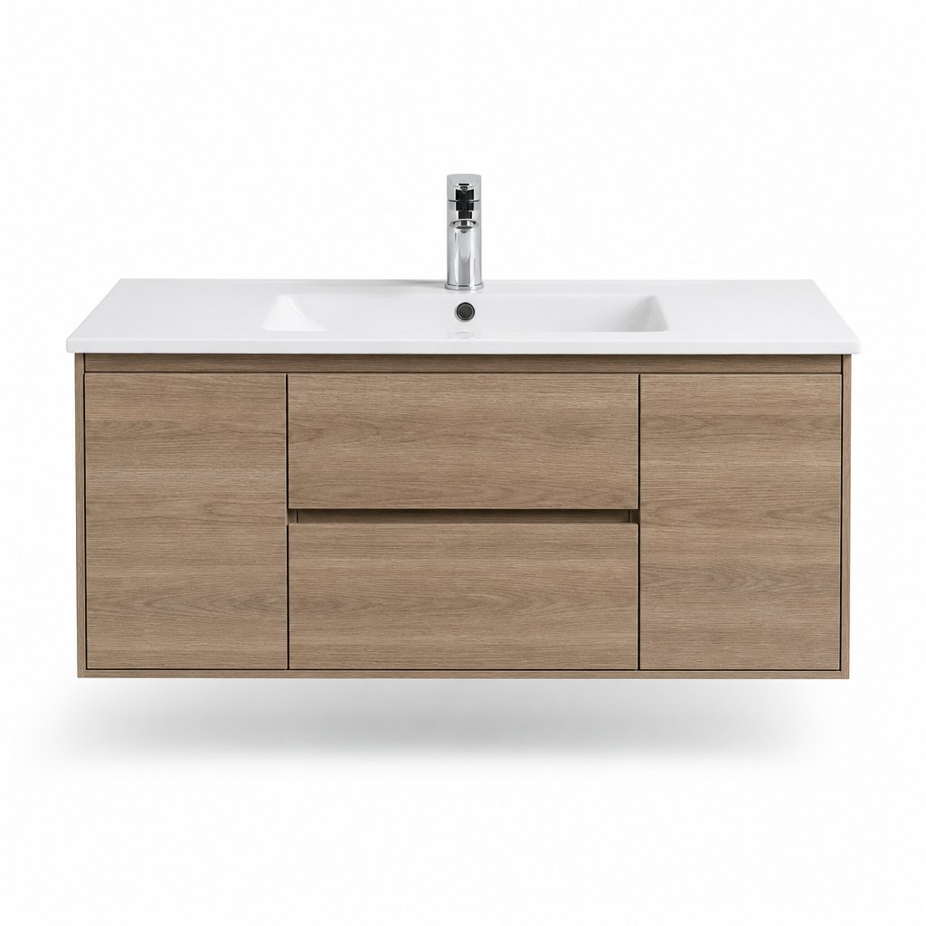 1000mm Prima Combo Vanity — Drawers & Side Doors — FAME OEM bathroom vanity