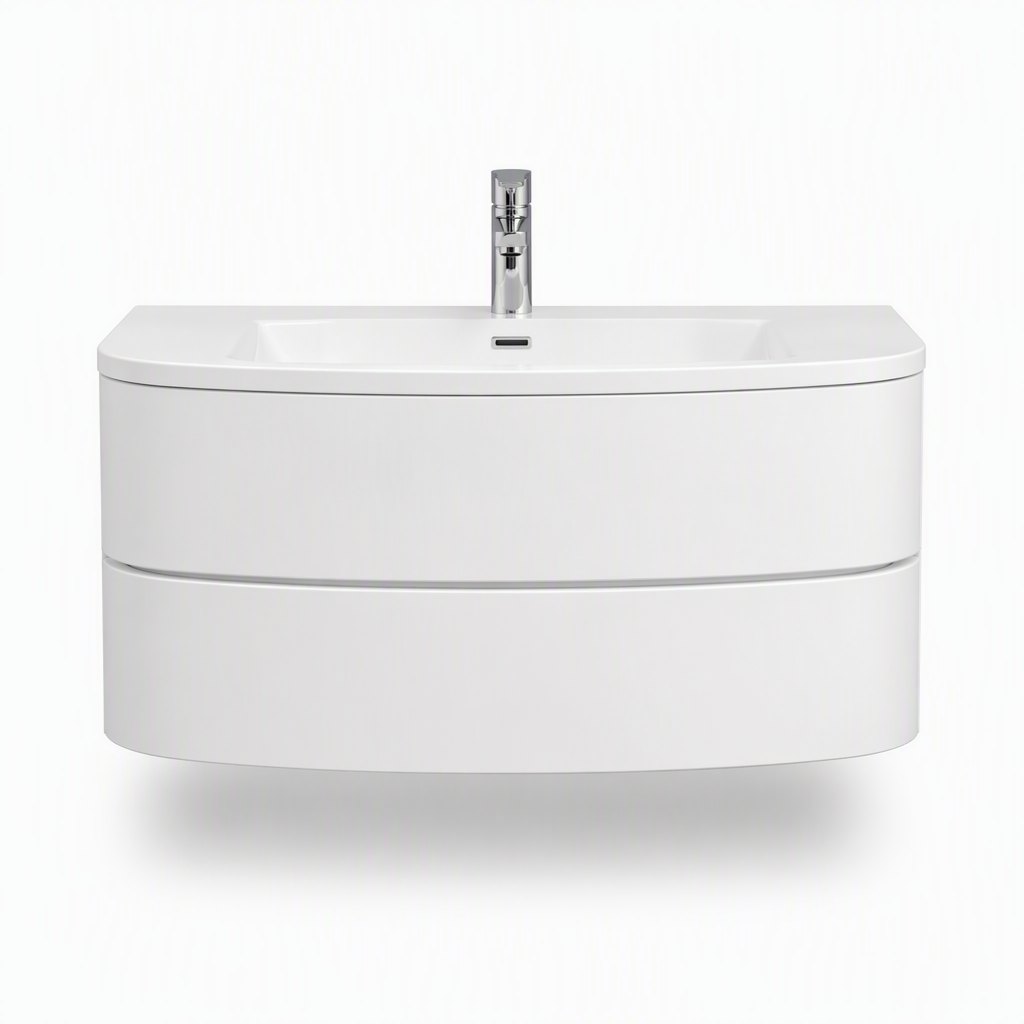 900mm Arc-Profile Vanity — Rounded Silhouette — FAME OEM bathroom vanity