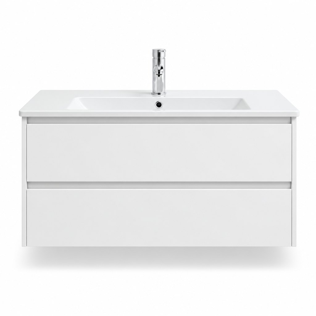 900mm Melamine Vanity — Family Width — FAME OEM bathroom vanity